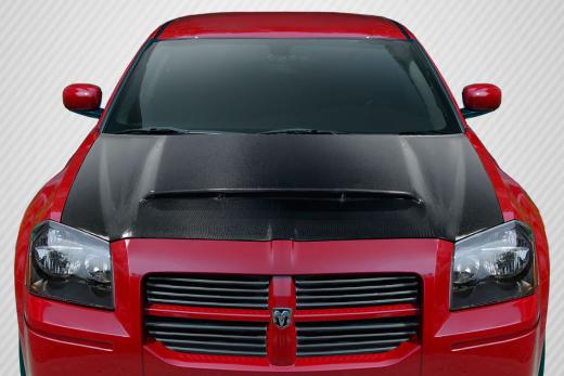 Carbon Fiber Demon Type Hood 05-07 Dodge Magnum